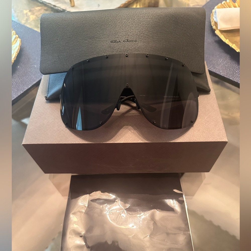 Rick Owen’s Shield Sunglasses Brand New